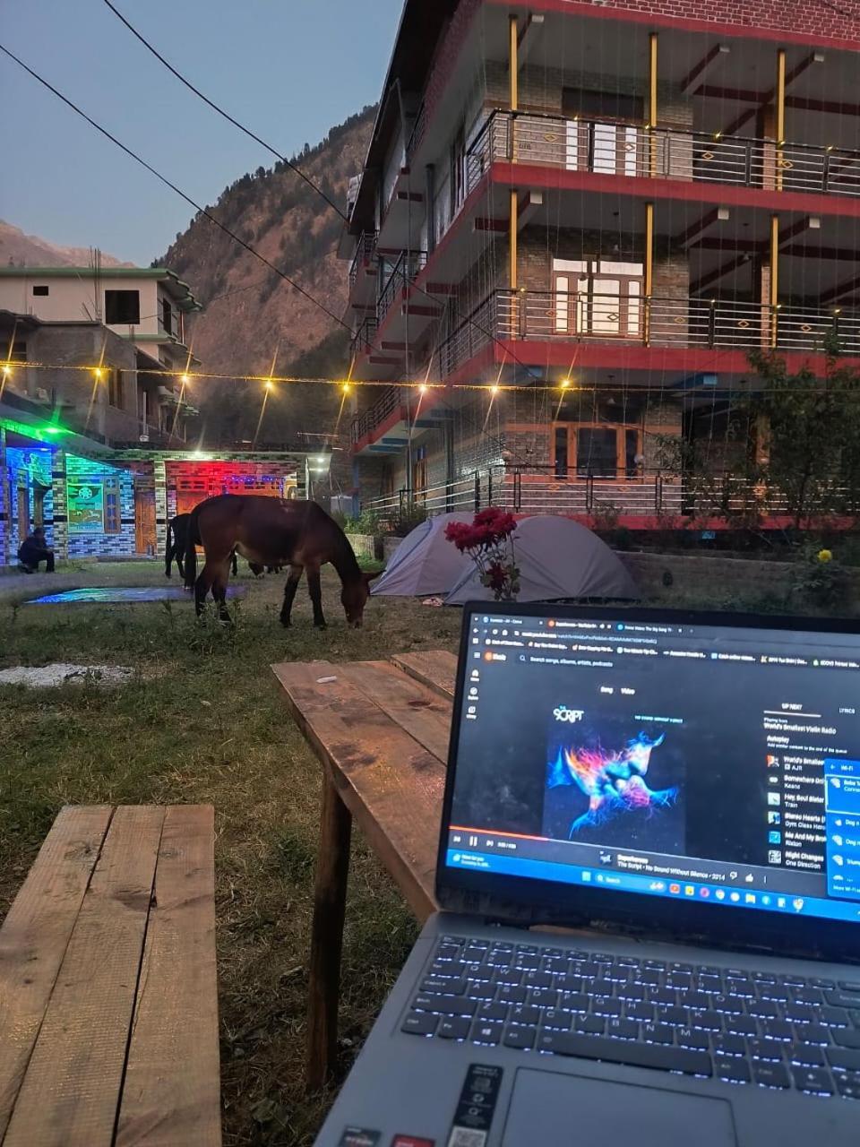 Dog N Hill Hotel Kasol Ngoại thất bức ảnh