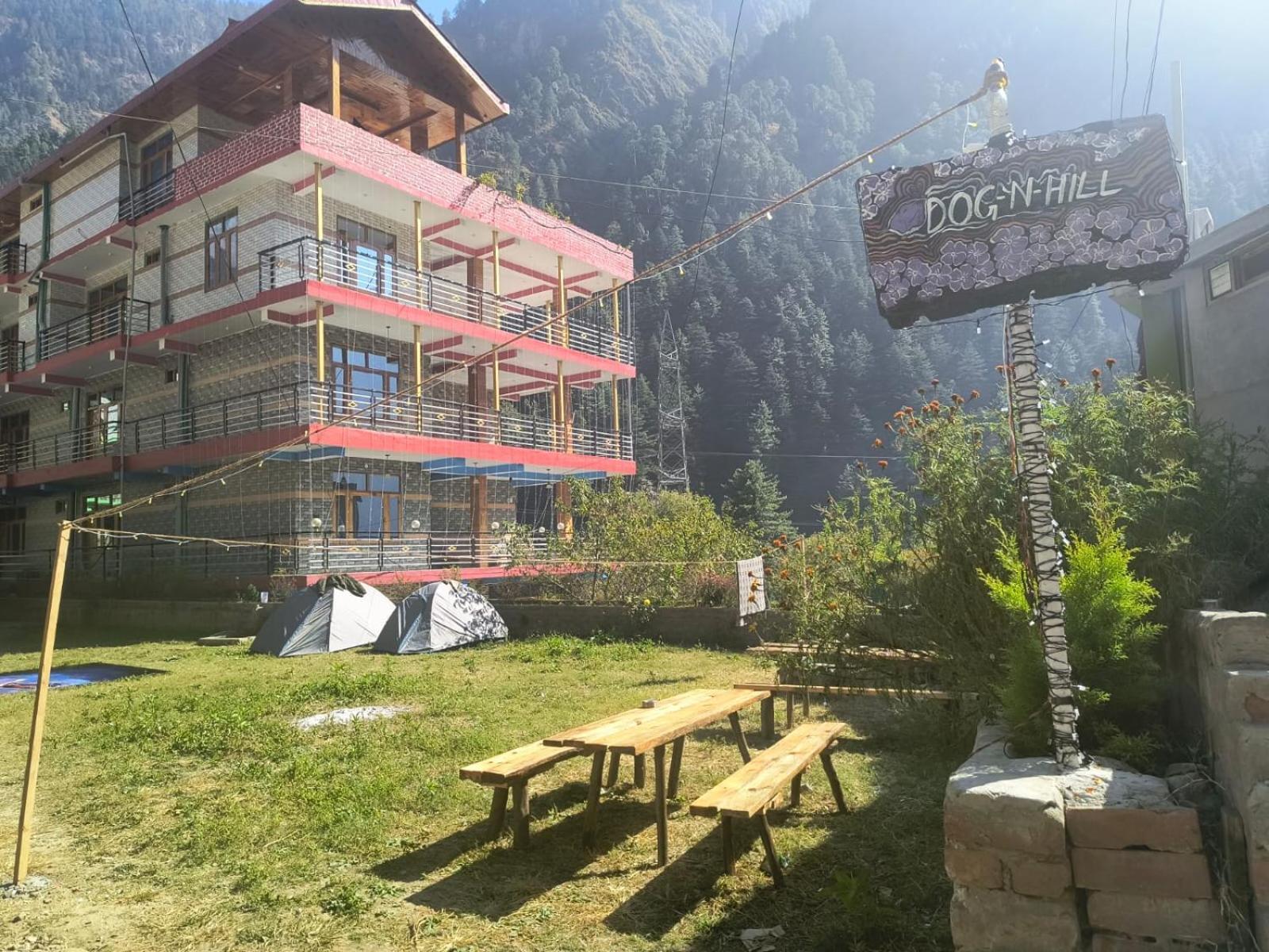 Dog N Hill Hotel Kasol Ngoại thất bức ảnh